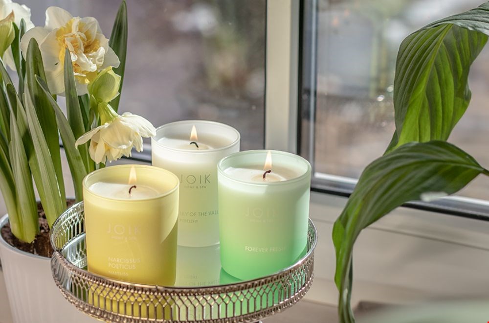 Duurzame geurkaarsen van JOIK Duurzame geurkaarsen van JOIK