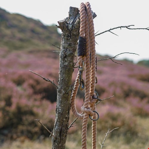Twisted Cotton verstelbare hondenriem Twisted Cotton verstelbare hondenriem