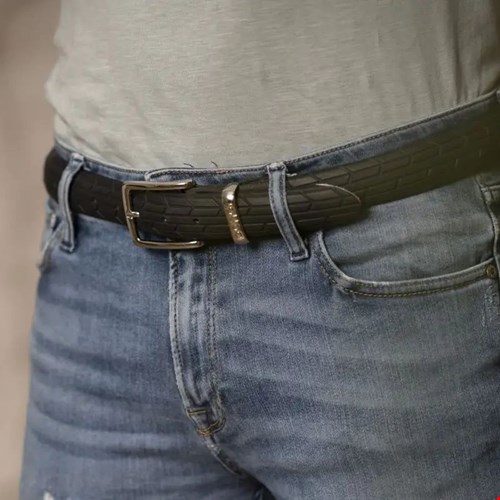 Upcycled fietsbandriem