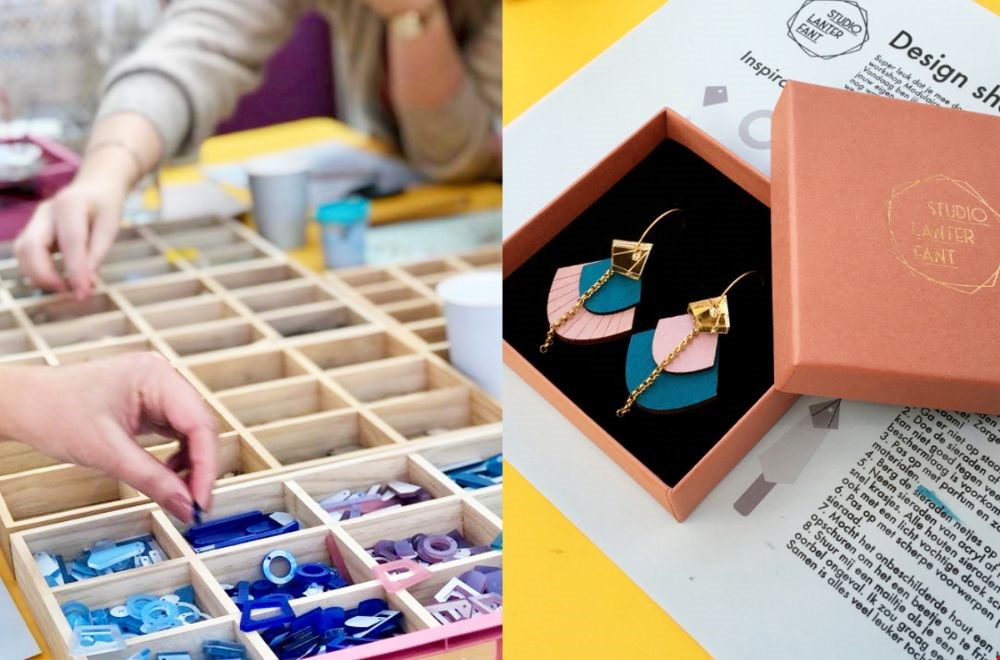 Gewoon kopen of zelf sieraden maken bij Studio Lanterfant
