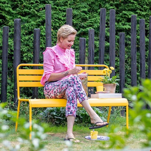 Tuinbank Max okergeel