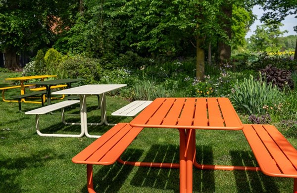 Picknicktafel Max oranje