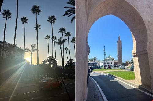In het prachtige Casablanca staat het familiebedrijf dat de kussens maakt In het prachtige Casablanca staat het familiebedrijf dat de kussens maakt