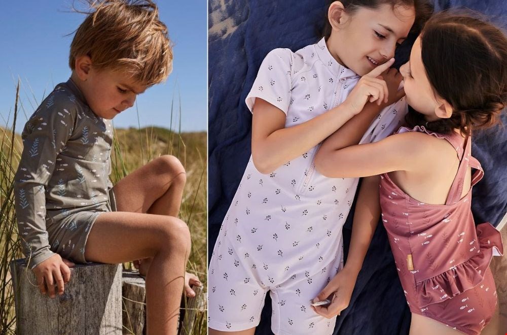 Beschermd tegen UV straling met deze badkleding die we spotten bij De Kleine Lama Beschermd tegen UV straling met deze badkleding die we spotten bij De Kleine Lama