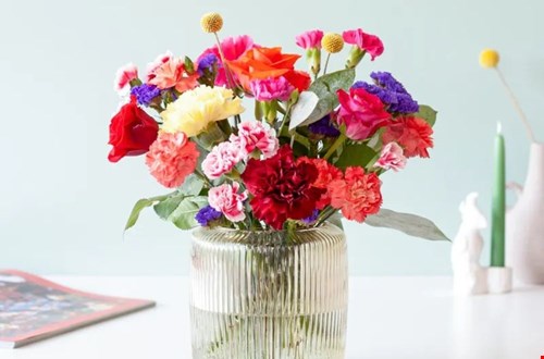 Yep, deze Fancy bloemen passen gewoon door de brievenbus