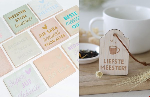 Hoogste tijd om de juf en meester te bedanken! Hoogste tijd om de juf en meester te bedanken!