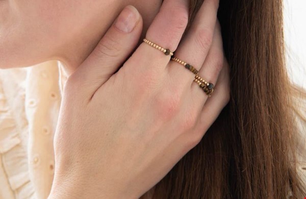 Beauty tijgeroog ring
