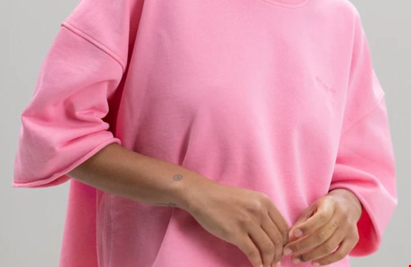 Short sleeve sweat Rosewood