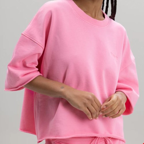 Short sleeve sweat Rosewood