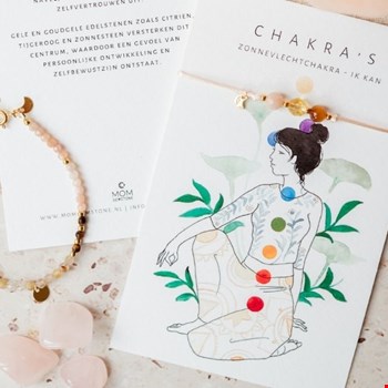 MOM Gemstone heeft deze hele bijzondere chakra armbanden