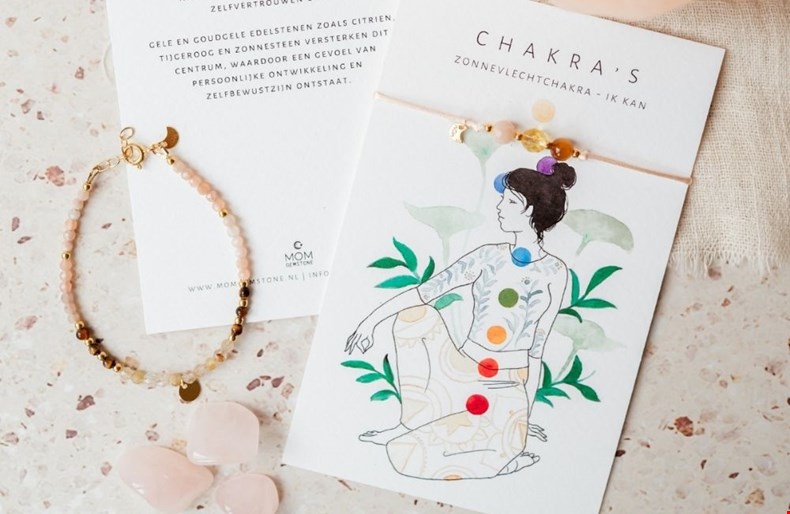 MOM Gemstone heeft deze hele bijzondere chakra armbanden