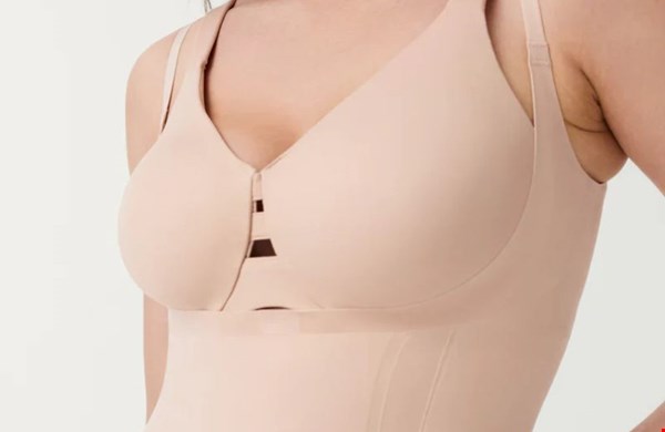 Spanx open bust body
