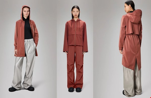 Rains regenjassen: Scandinavisch design voor elk weertype