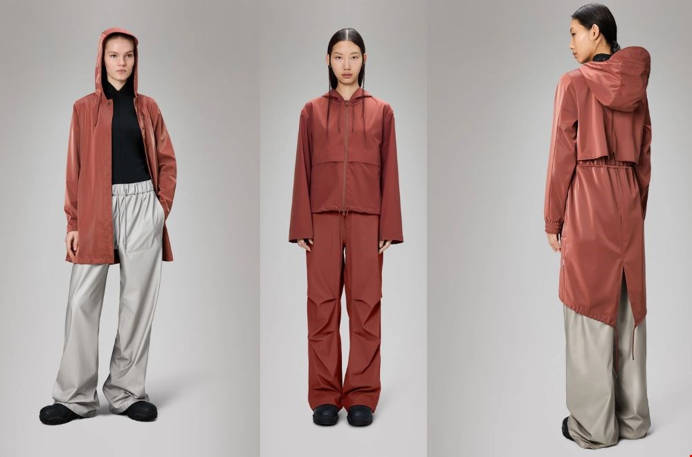 Rains regenjassen: Scandinavisch design voor elk weertype