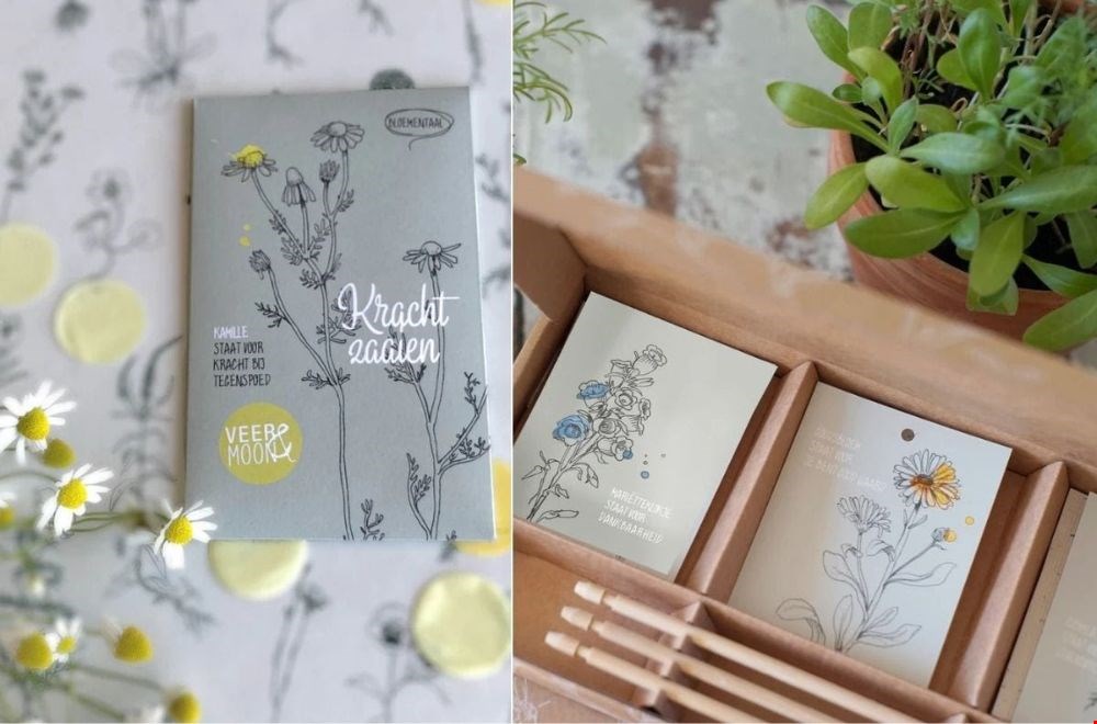 Bloemzaadjes met speciale betekenis van Veer & Moon Bloemzaadjes met speciale betekenis van Veer & Moon