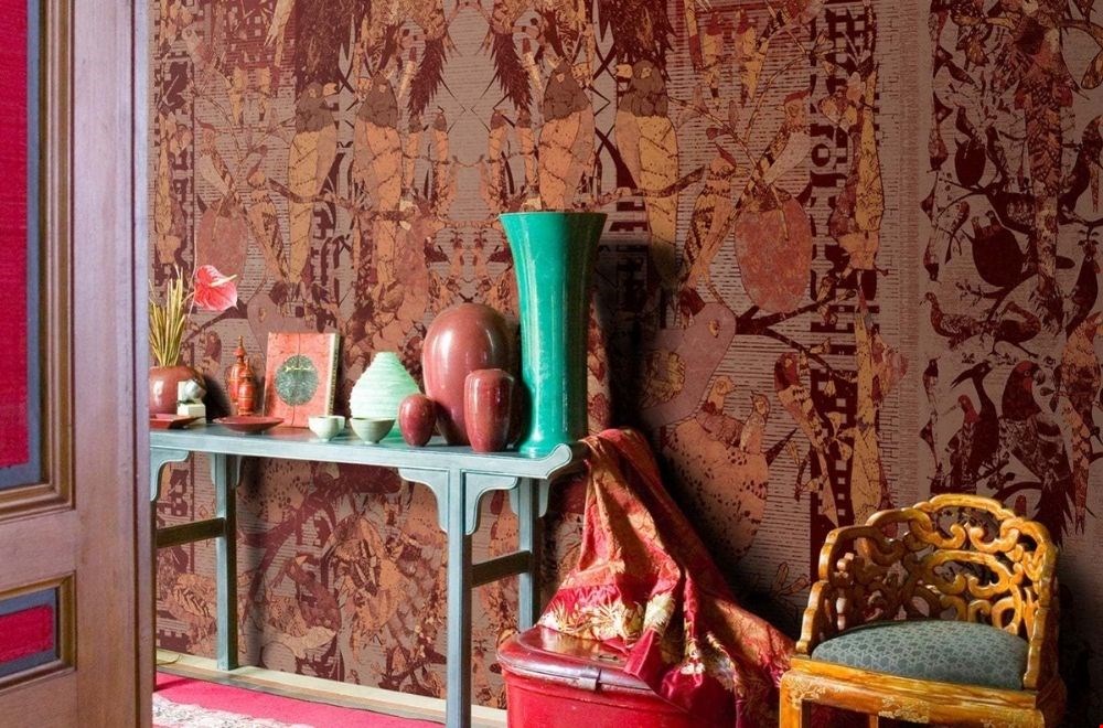 Kleurrijk behang van Selected Wallpapers