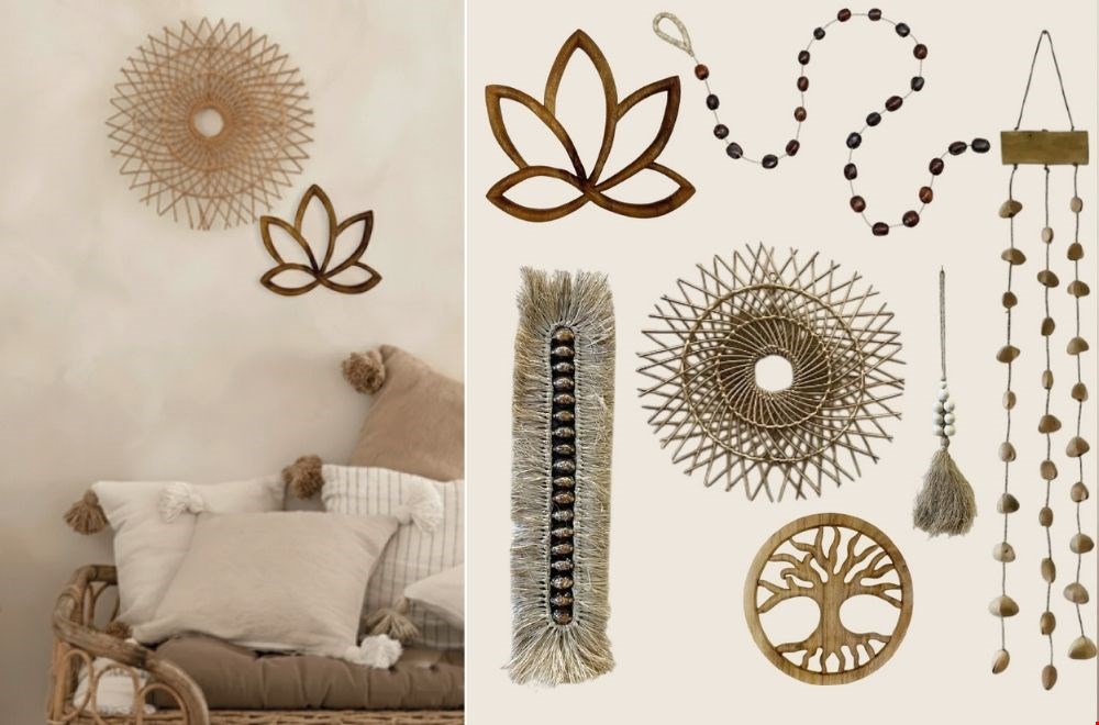 Natuurlijke wanddecoratie van ByBazz Natuurlijke wanddecoratie van ByBazz