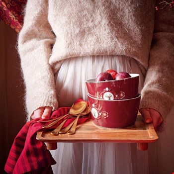 Woonaccessoires in warm rood Woonaccessoires in warm rood