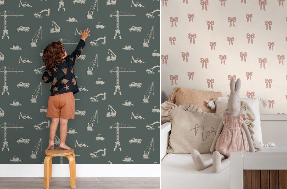 Kinderkamerbehang van Esta Home