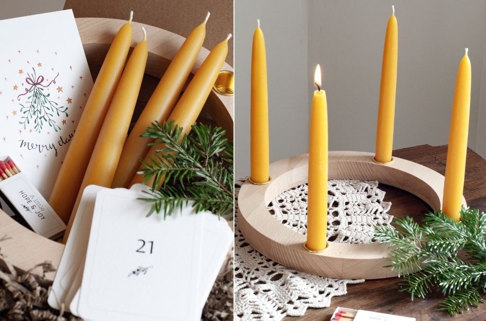 Adventskrans van Hope & Joy