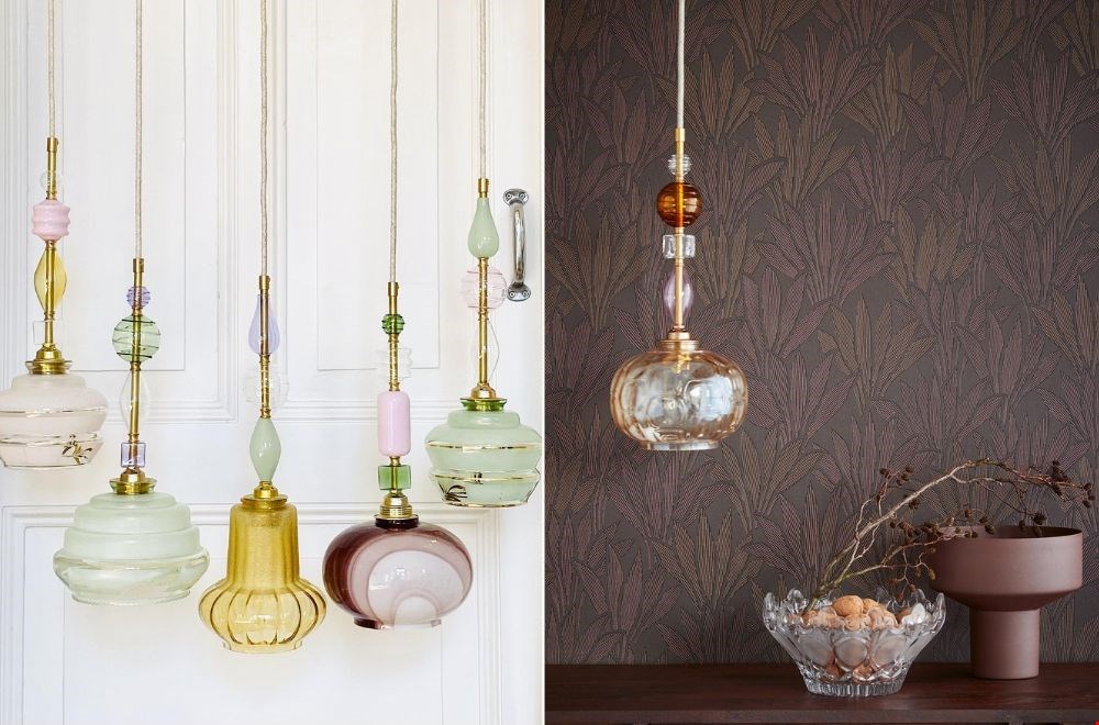 Glazen lampen van MeMooi