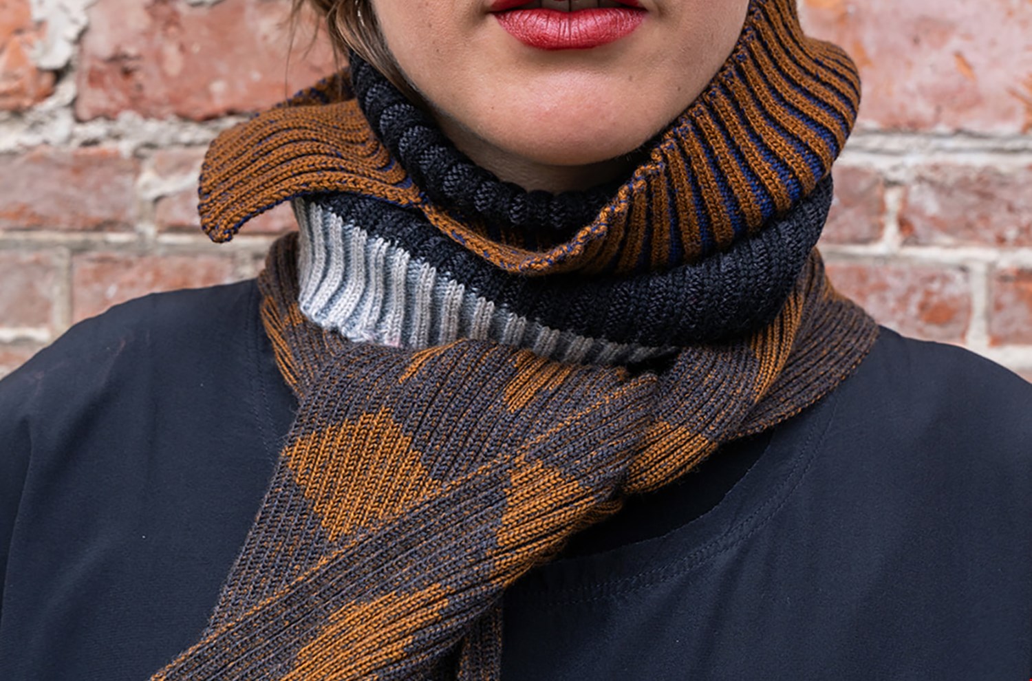 Merinowollen cols en sjaals van La Femme Garniture