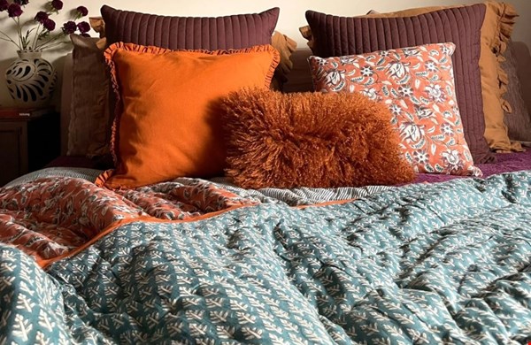 WIN een limited edition quilt + twee matching kussenslopen t.w.v. € 172,- van House of Nilay!