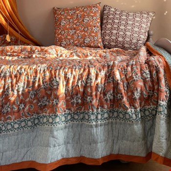 WIN een limited edition quilt + twee matching kussenslopen t.w.v. € 172,- van House of Nilay!