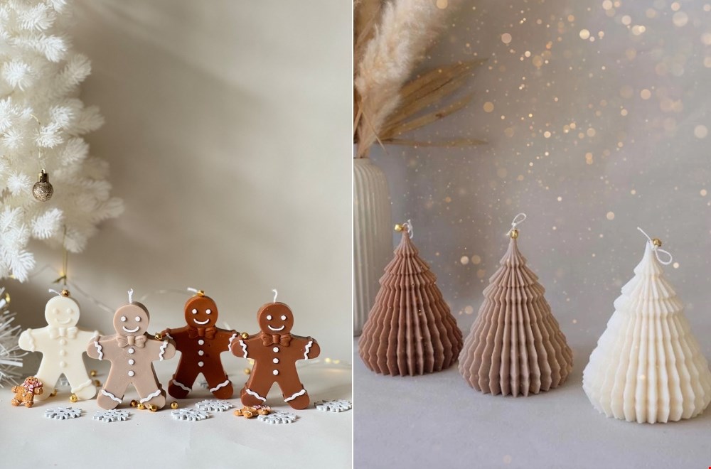 7. Handgegoten sojawas kaarsen van Urban Kissed