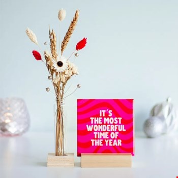 WIN 4 x BloomPost kersttegeltje ‘It’s the most wonderful time of the year’