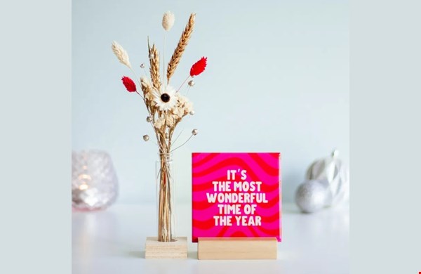 WIN 4 x BloomPost kersttegeltje ‘It’s the most wonderful time of the year’