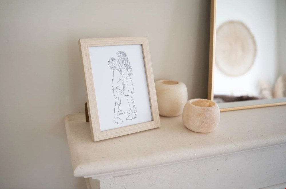 Lijnportretten van Lijntjes van Anke