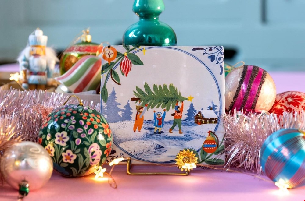 3. De kersttegel van Story Tiles