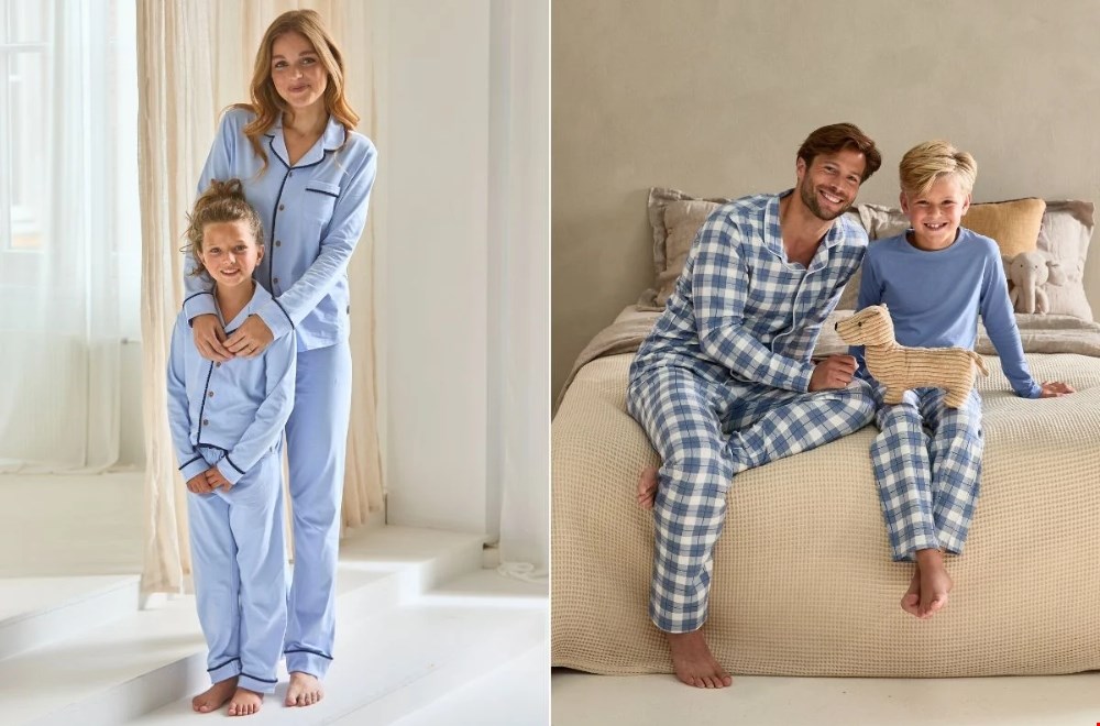 Zachte pyjama's voor de hele fam van Little Label