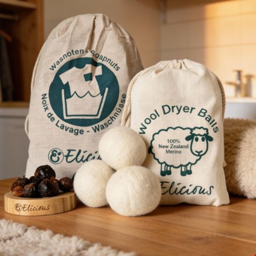 Wollen drogerballen