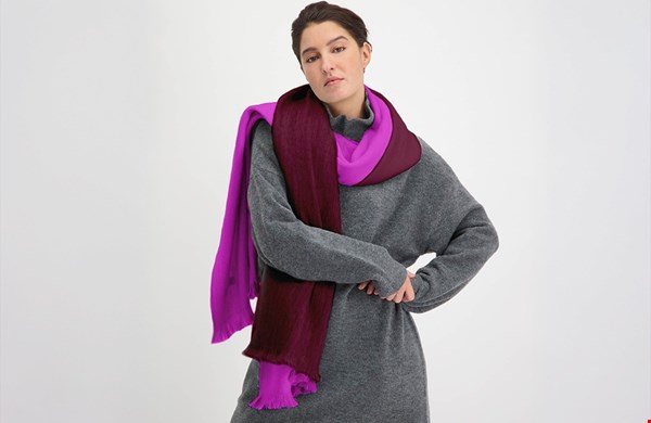WIN een luxe Double Scarf van Alpaca Loca t.w.v. € 79,-