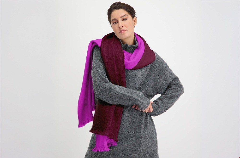 WIN een luxe Double Scarf van Alpaca Loca t.w.v. € 79,-