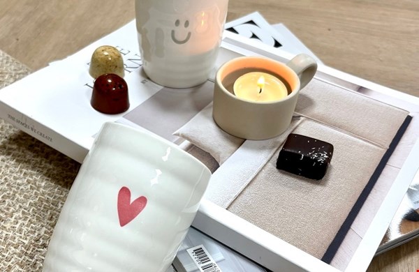 Koffiemok met hartje