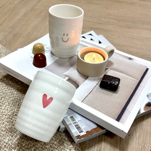 Koffiemok met hartje