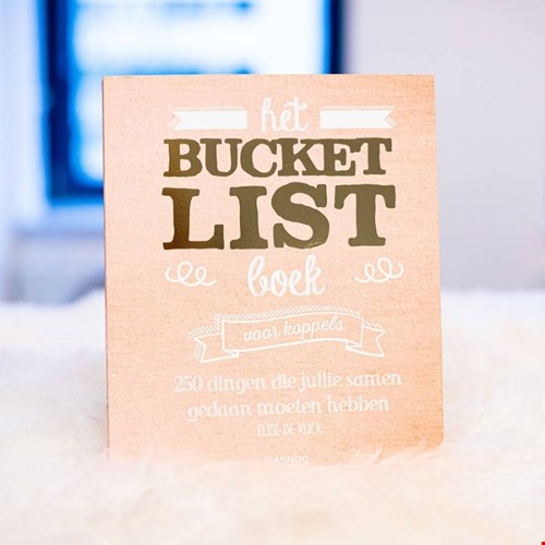 Bucketlistboek voor koppels