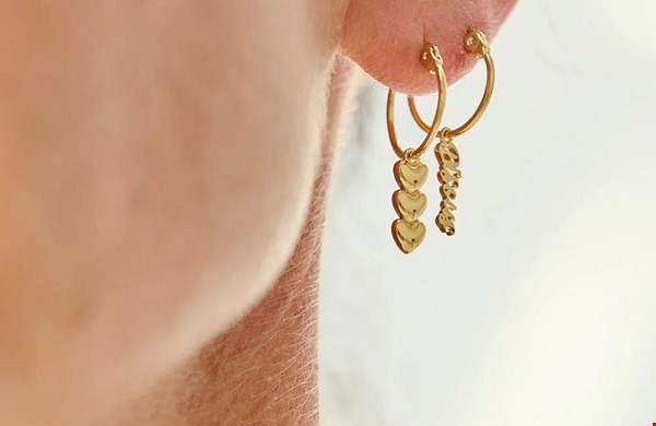 Oorbellen met hartjes