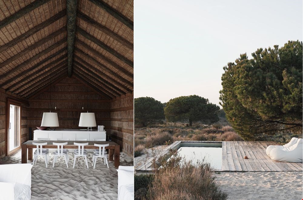 In Casas da Areia ligt er letterlijk zand in huis