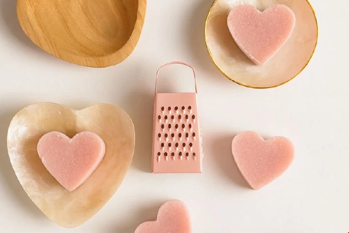 Geurblokjes in hartvorm van ByBazz