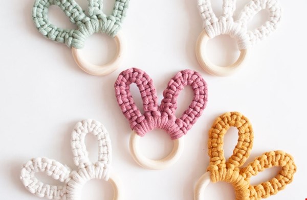Macramé haasjes pakket