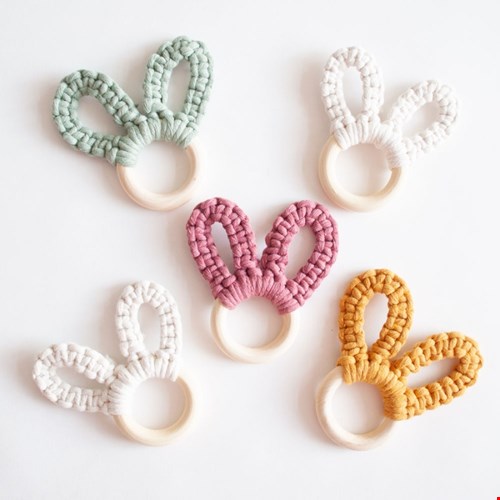Macramé haasjes pakket