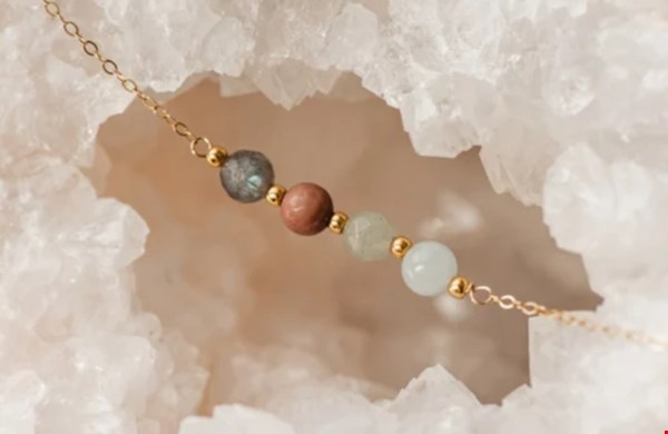 Geboortesteen ketting