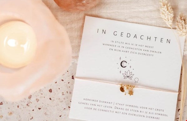 In gedachten armband