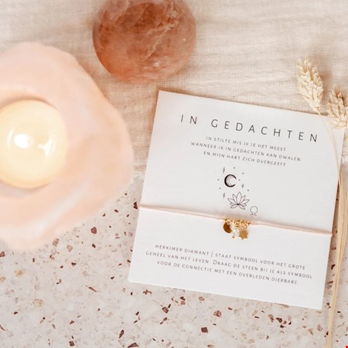 In gedachten armband