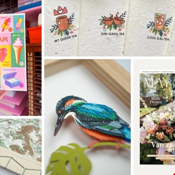 Papier hier! Van risoprints tot boekbinden