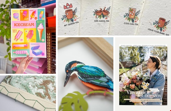 Papier hier! Van risoprints tot boekbinden